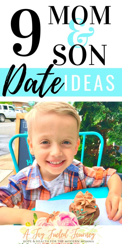 Mommy Son Date Ideas. 9 Fun Mommy and son date ideas that you'll both love! Mommy son dates | Mother son time | Raising kids | Intentional parenting | Mommas boy #mommysontime #mommasboy Mommy And Son Day Ideas, Mommy Son Dates, Mom Son Date Ideas, Mother Son Date Night Ideas, Mom And Son Activities At Home, Mommy Son Date Ideas, Mother Son Activities Quality Time, Mother And Son Activities, Mom And Son Activities