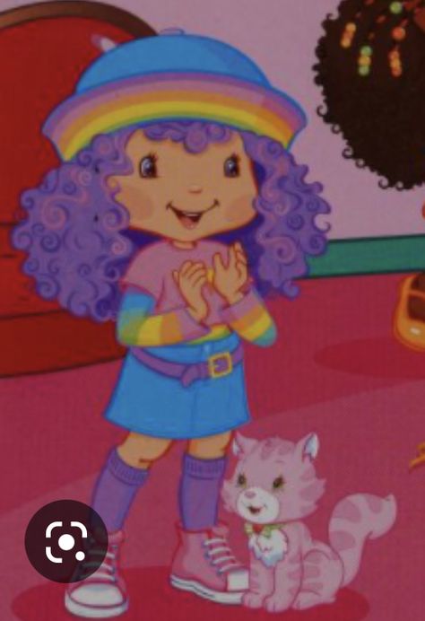 Strawberry Shortcake Rainbow Sherbert, Rainbow Sherbert Strawberry Shortcake, Rainbow Sherbet Strawberry Shortcake, Rainbow Sherbert, Berry Shortcake, Strawberry Shortcake Cartoon, Strawberry Shortcake Characters, Color Me Mine, Berry Plants