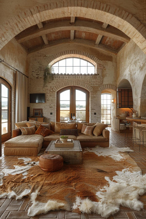 Western living room decor