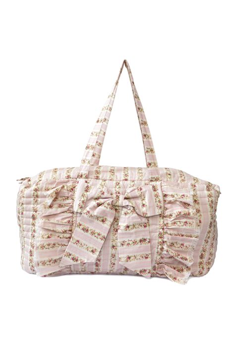 Shelby Weekender – Opulent Obsession Trial The Real Real, Women's Shoes Accessories, Floral Ribbon, Real Real, Large Bow, Princess Seam, Ribbon Bow, Plain Weave, Vintage Finds