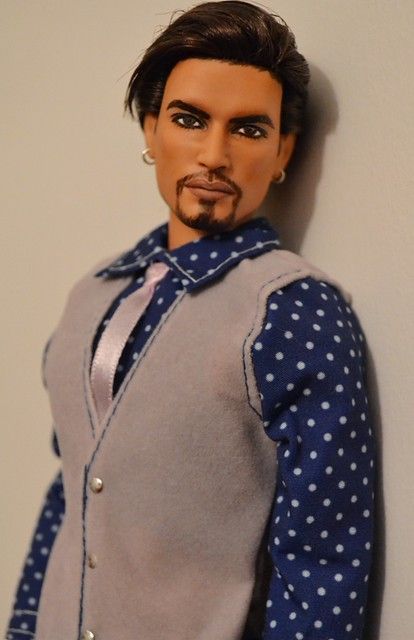 Tarot- Gypsy Barbie Basics Ken OOAK Repaint by Doll Anatom… | Flickr Doll Anatomy, Plush Making, Dolls Repaint, Ken Barbie Doll, Celebrity Dolls, Barbie Basics, Barbie Diorama, Male Doll, Ken Doll