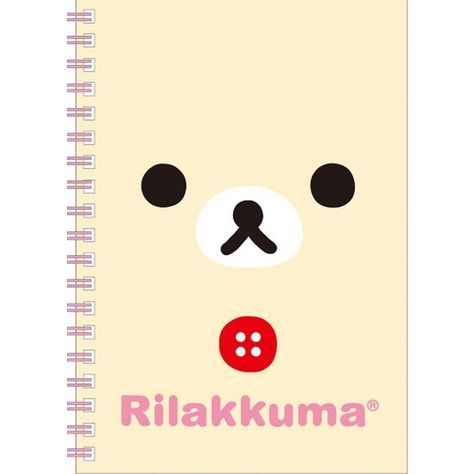 Korilakkuma Spiral Notebook by San-X ($13) ❤ liked on Polyvore featuring home, home decor and stationery Journal Stuff, Kawaii Stuff, Rilakkuma, Home Home, Spiral Notebook, Types Of Fashion Styles, Shopping Cart, Life Style, School Supplies