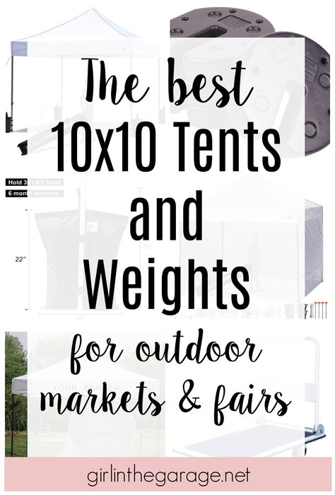 10x10 Tent, 10x10 Canopy Tent, Tent Craft, Market Tent, Canopy Weights, Flip Furniture, Tent Weights, Farmers Market Booth, Flea Market Booth