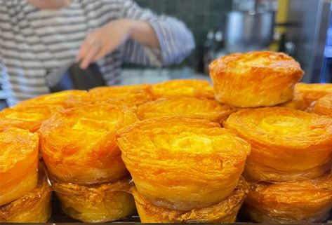 Kouign Amann Recipe Kouign Amann Recipe, Fresh Produce Market, Kouign Amann, Specialty Cake, Amman, Cake Tins, Bread Dough, Restaurant Recipes, Sweets Desserts