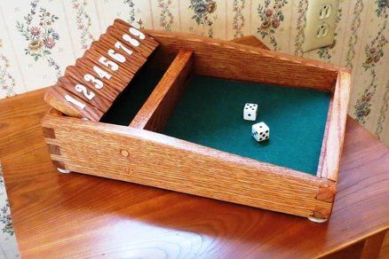 Shut The Box Game, Homemade Board Games, Wood Turning Pens, Lumber Rack, Outside Games, Game Diy, English Pub, Games People Play, Pub Games