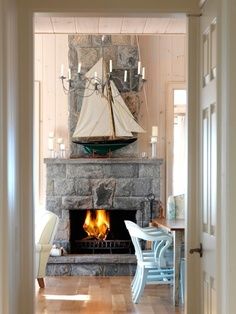 Coastal French Country, Coastal Dining Room, Sarah Richardson, Cottage Coastal, Marble Fireplace, Coastal Bathrooms, Traditional Fireplace, Living Room Design Inspiration, Coastal Living Rooms