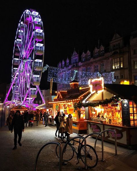 Sheffield Aesthetic, Merry Christmas Darling, Sheffield City, Uk Christmas, Sheffield Uk, London Aesthetic, 2024 Vision, Christmas Market, Nottingham