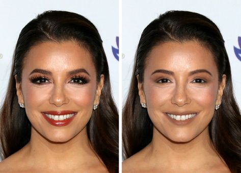 What 12 Celebrities Would Look Like If They Decided Not to Wear Makeup on the Red Carpet Full Face Makeup, Red Carpet Event, Shine On, Famous Women, On The Red Carpet, The Red Carpet, And Now, Red Carpet, Natural Beauty