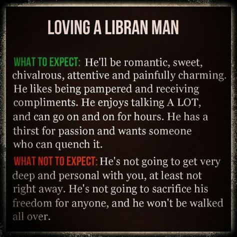 #libra #libraman #lovingalibraman #scales #libraodiacc #romantic #sweet #chivalrous #attentive #painfullycharming #pampered #compliments #talksalot #thirst4passion #wontsacraficehisfreedom Libra Relationships, Libra Life, Libra Traits, Libra Women, Libra Zodiac Facts, Gemini And Libra, Astrology Libra, Libra Quotes, Signs Of The Zodiac