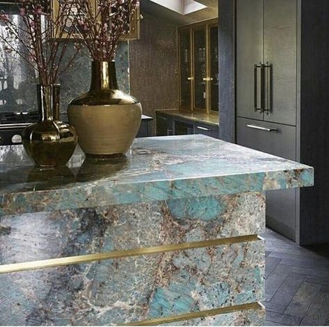 Amazon Green Marble For Tabletop - Table Tops Garden Cabin, Quartz Flooring, Tile Spacers, Quartz Slab, Kitchen Colour Schemes, Deco Blue, Granite Tile, Travertine Tile, Tile Trim