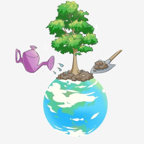 arbor day,cartoon hand drawn,earth,trees,watering,planting,shovel,vector illustration,flat wind,simple,afforestation,greenery,hand clipart,earth clipart,cartoon clipart,drawn clipart,trees clipart Afforestation Drawings, Afforestation Poster, People Planting Trees Drawing, Planting Trees Drawing, Earth Clipart, Earth Png, Tree House Drawing, Cartoon Elements, Trees Clipart