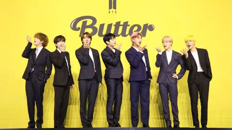 BTS’ ‘Butter’ Breaks YouTube Record for 24-Hour Views Bts Butter, Billboard Music, Korean K Pop, K Pop Star, Grammy Nominations, Billboard Music Awards, Maroon 5, The Weeknd, Grammy Awards