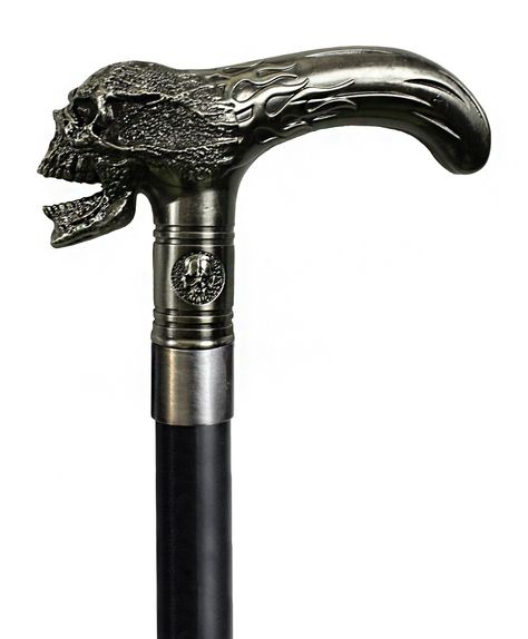 Lucius Malfoy Jason Isaacs, Elegant Gothic Aristocrat, Gothic Aristocrat, Screaming Skull, Head Skull, Canes And Walking Sticks, Jeweled Shoes, Elegant Gothic, Walking Canes