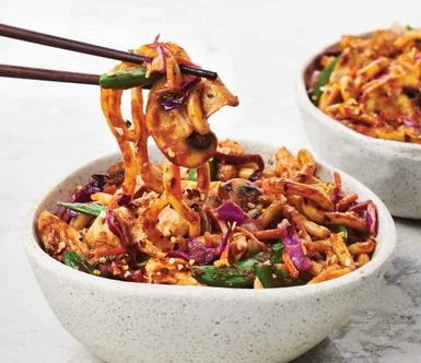 What's for Dinner? | Epicure.com Stir Fry Seasoning, Udon Stir Fry, Yaki Udon, Rice Noodles Stir Fry, Fried Rice Noodles, Food Meaning, Epicure Recipes, Meals At Home, Japanese Street Food