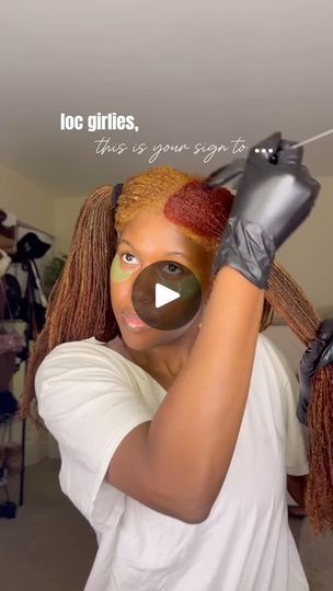 44K views · 32K reactions | New color who’Dis!!?😍😍😍❤️❤️❤️❤️❤️🔥🔥🔥🔥 | Tinylocs Color Locs Black Women, Micro Locs, Loc Styles, New Journey, Locs, Stay Tuned, New Color, Black Women, In Love