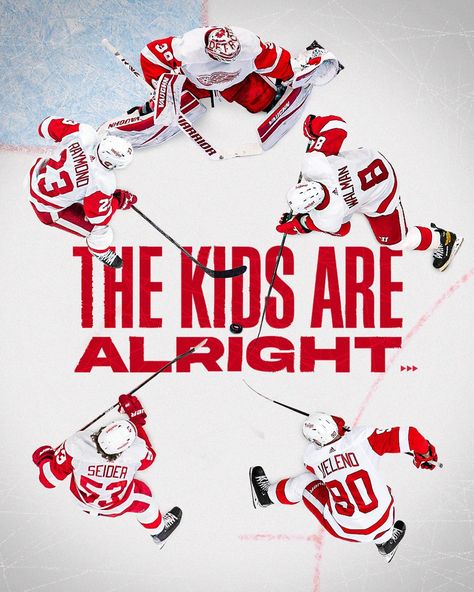 The Future Is Bright, Boys Hockey, Future Is Bright, Hockey Pictures, Detroit Sports, Hockey Humor, Detroit Red Wings Hockey, Red Wings Hockey, Hockey Fans