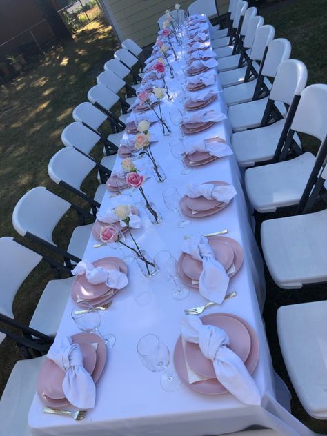 Table Set Up For Party Layout Birthday, Simple Birthday Table Set Up At Home, Kids Party Table Set Up Ideas, Table Set Up For Party Layout, Birthday Party Table Set Up, Party Table Set Up, Birthday Table Setting Ideas, Birthday Set Up, Party Set Up Ideas