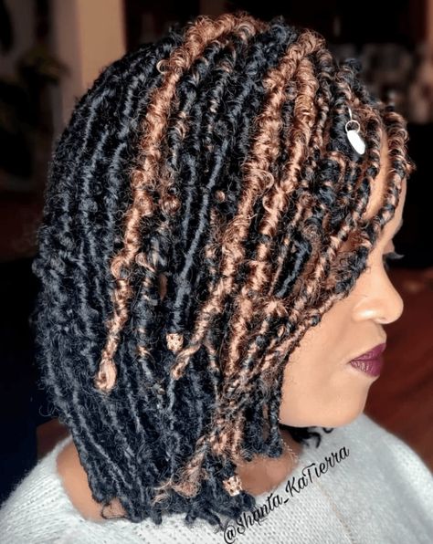 Goddess Locs: 27 Trendy Loc Styles for 2023 and Beyond | All Things Hair US Crochet Goddess Locs, Short Faux Locs, Locs Bob, Faux Locs Bob, Loc Bob, Fade Haircut Women, Crochet Goddess, Fade Haircut Designs, Faux Locs Braids