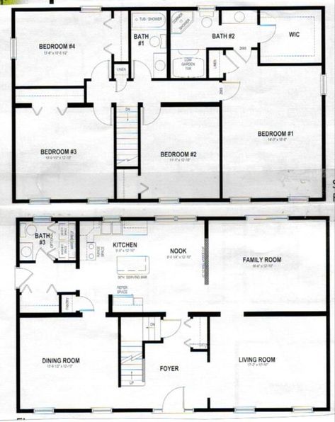 2 story polebarn house plans | Two-Story Home Plans – House Plans and More: