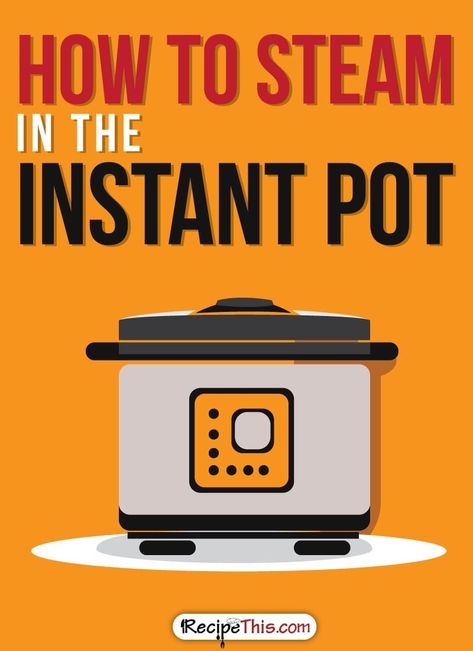 Steaming In Instant Pot, Instant Pot Steam, Steamed Meat, Electric Steamer, Steam Recipes, Instant Pot Soup Recipes, Steamer Basket, Stay Hungry, Going Vegetarian