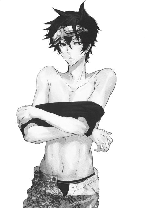 Anime Guy Taking Off His Shirt, Guy Taking Off His Shirt Drawing, Taking Shirt Off Reference Drawing, Karneval Gareki, Gareki Karneval, I'm Tired, Hot Anime, Anime Guys Shirtless, Manga Love