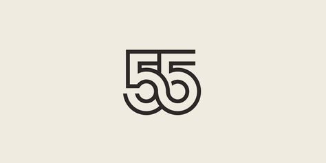 Various Identities. by Two Times Elliott , via Behance Numbers Typography, Magazine Web Design, Logo Archive, Logo Number, Typo Logo, Anniversary Logo, Logotype Design, Logo Images, Identity Logo