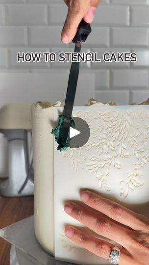 150K views · 22K reactions | Struggling with stencilling? 

Why not book a one to one with me to achieve that perfect stencil finish? 

Stencil @cakesbyangelamorrison 

Comment below or DM to book

#buttercream #cakes #igcakes #instagram  #cakesofinstagram #cakesofinsta #stencilcake #caking #foryou  #cakedecorating  #stencilart #caketips #cakesofinstagram #stencilart #wedding ##weddingday #asianwedding #reels #reelsinstagram #reelitfeelit #videoedits #rustic #bohocake #weddingphotography #grandweddingcake #bigfatindianwedding #stencil #stencils #tutorial #tutorials #1to1 | C'est si Bon Cakes by Sumera | Alex Guesta · My Addiction Cake Stencil Designs, Cake Stencils Buttercream, Stencil Wedding Cake, Stenciled Cake, Wedding Stencils, Stencil Cake, Not Book, Mocha Cake, Boho Cake