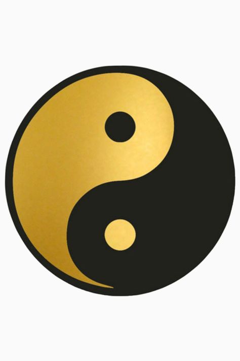 Golden Yin Yang Symbol Taoism Symbol, Esoteric Symbols, Yin Yang Symbol, Lao Tzu, Chinese Medicine, Yin Yang, Buddhism, Medicine, Iphone Wallpaper