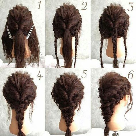 Hair Braid Videos, Hair Up Styles, Hairdo For Long Hair, Hair Stylist Life, Aesthetic Hair, Hair Dos, Hair Designs, Bridesmaid Hair, Pretty Hairstyles