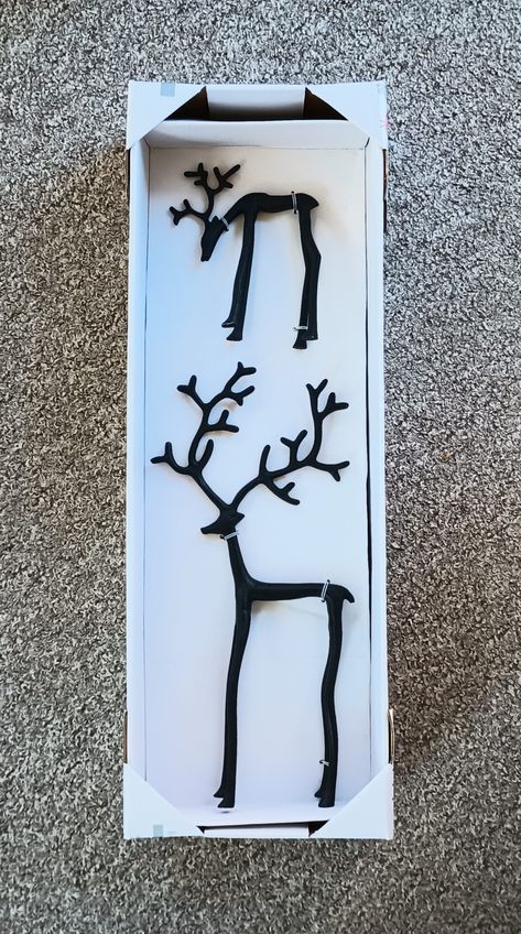 Aldi is Selling Pottery Barn Sculpted Reindeer Dupes | ALDI REVIEWER Reindeer Display Christmas Decorations, Metal Reindeer Decor, Christmas Decor Ideas Reindeer, Pottery Barn Reindeer, Black Deer Christmas Decor, Reindeer Diy Crafts, Black Reindeer Christmas Decor, Pottery Barn Christmas 2023, Christmas Diy Reindeer