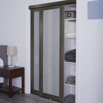 Glass Sliding Closet Doors, Cloak Room, Sliding Interior Doors, Sliding Wardrobes, Walking Closet, Bedroom Cupboards, Barn Style Doors, Glass French Doors, Glass Barn Doors