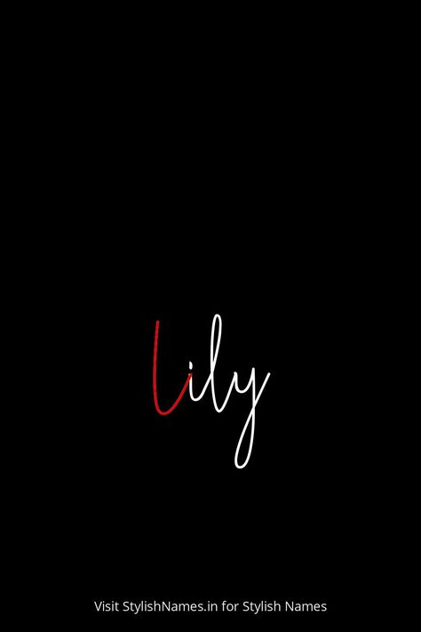 Lily by StylishNames.in Lily Name Wallpaper, Lily Name, Names For Instagram, Name For Instagram, Stylish Name, Online Multiplayer Games, People Names, Name Wallpaper, Name Generator