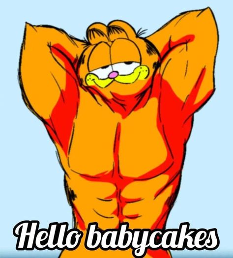 Fat Orange Cat, Garfield Pictures, Garfield Images, Garfield Cat, I Hate Mondays, Garfield And Odie, Goofy Drawing, Silly Pictures, Orange Cat