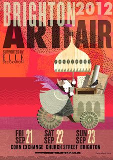 Art Fair Poster Design, Fair Poster, Feminism Poster, Carnival Posters, Postcard Art, Art Calendar, Brighton And Hove, Beltane, Modern Poster