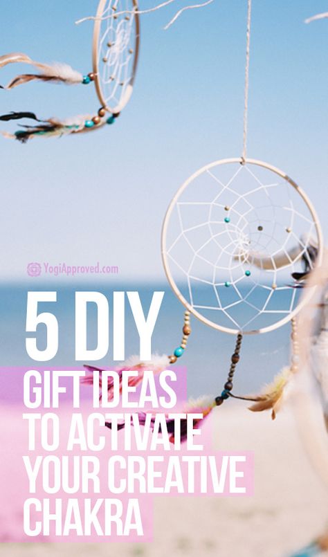 5 DIY Gift Ideas to Activate Your Creativity Chakra Metaphysical Gifts Diy, Spiritual Diy Crafts, Yoga Crafts Diy, Spiritual Diy Gifts, Chakra Crafts Diy, Diy Spiritual Gifts, Hippie Crafts, Diy Yoga, Holiday Crafts Gifts