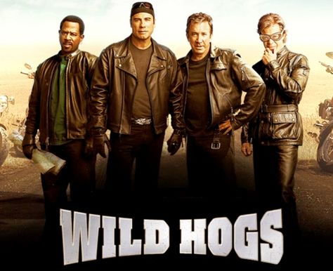 Wild Hogs Yamaha V Max, Biker Movies, Wild Hogs, The Stranger Movie, Ducati Hypermotard, Wild Hog, Triumph Scrambler, Worst Movies, Travel Route