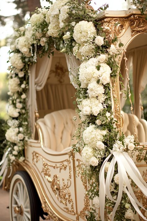 Wedding transport design. Vintage carriage adorned with white flower garlands and trailing ribbon streams.

Step aside traditional wedding limos; it's time to make way for the timeless allure of vintage bridal cars. From classic Rolls Royces to quaint Volkswagen Bugs, these vintage beauties are the newest wedding trend to add an air of romantic nostalgia to your special day. In our upcoming post, we…

Read more: https://tastywed.com/generated-post-30-classic-vintage-wedding-car-decoration-inspirations/ Old School Wedding Decor, Wedding Horse And Carriage, Classy Vintage Wedding Aesthetic, Horse Carriage Wedding, Old Vintage Wedding, Classy Vintage Wedding, Horse And Carriage Wedding, Bayou Wedding, Old School Wedding