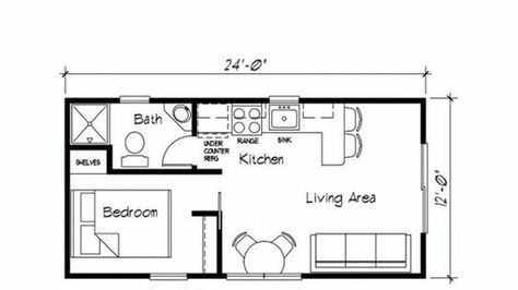 12x24 House Plans, 12x28 Floor Plans, 12x24 Cabin Floor Plans, 12 X 30 Floor Plans, 10x32 Tiny House Floor Plans, Tiny House Layout Floor Plans 12x24, 288 Sq Ft Tiny House Floor Plan, 16x24 Floor Plans Tiny House, 14x20 Tiny House Floor Plans