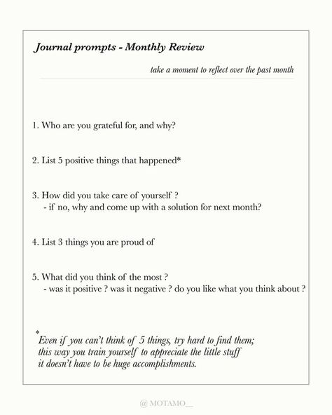 Monthly Review Journal Prompts, Beginning Of Month Journal, Beginning Of The Month Journal, Month End Journal Prompts, Journal Month Review, Beginning Of The Month Journal Prompts, Monthly Reflection Journal Prompt, End Of Month Journal Prompts, End Of Month Journal