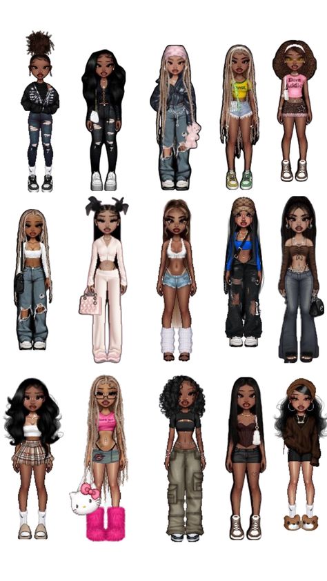 Alia Cut, Cute Highschool Outfits, Nature Outfits, Dance Style Outfits, Look And Find, Street Style Outfits Casual, Effortless Waves, Bratz Doll Outfits, Y2k Girls