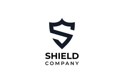 Shield Logo Design Ideas, Printer Logo, Shield Logo Design, Ss Logo, Security Logo, Logo Idea, Portfolio Web Design, Shield Logo, Brand Fonts