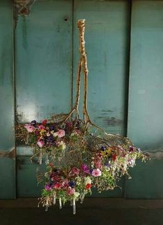 Decorating Chandeliers, Hanging Florals, Hanging Centerpiece, Flowers Hanging, Flower Installation, Floral Chandelier, בר מצווה, Hanging Flowers, Deco Floral