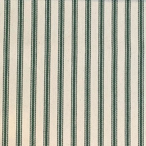 Hampton Ticking - Dark Green Green Ticking Stripe Fabric, Ticking Stripe Curtains, Ticking Stripe Fabric, Ticking Fabric, Stripe Fabric, Lined Curtains, Ticking Stripe, Bedroom Refresh, White Star