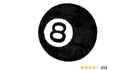 Colorthesports 8 Ball Rug, 40 in Magic Round Rug for 8 Ball Decor, Hypebeast Large Rug Billiards Pool 8 Ball Carpet for Living Room, Black Circle Rugs for Bedroom, Soft Stussy Rug for Party Decoration Stussy Rug, 8 Ball Carpet, 8 Ball Rug, Pool 8 Ball, Circle Rugs, Living Room Black, Rugs For Bedroom, Carpet For Living Room, Billiards Pool