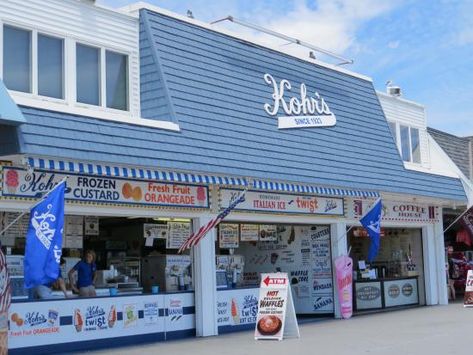 KOHR'S FROZEN CUSTARD, Point Pleasant Beach - Menu, Prices & Restaurant Reviews - Tripadvisor Fruit Custard, Ice Cream Place, New Jersey Beaches, Point Pleasant Beach, Frozen Custard, Italian Ice, Point Pleasant, Ice Cream Treats, Rainbow Sprinkles