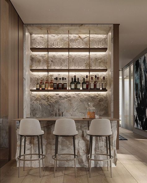 Bar Design Basement, Bar Ideas Outdoor, Nook Coffee Bar, Mini Bar Home, Living Room Bar Ideas, Bar Area Design, Bar Cabinet Kitchen, Bar In Living Room, Back Bar Design