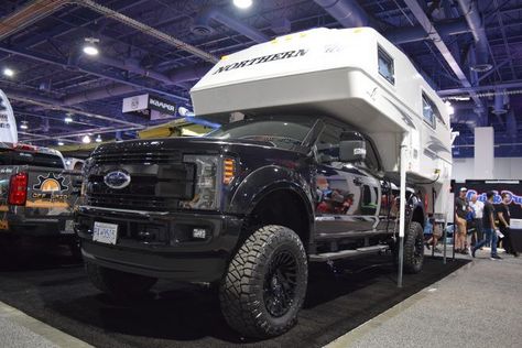 Truck Camper Adventure has put together a great overview of the various truck campers, including Northern Lite 8-11 and 10-2 models, participating in the inaugural Overland Experience at The Sema Show. https://www.truckcamperadventure.com/northern-lite-headlines-record-truck-camper-presence-at-sema/ Truck Topper, Truck Toppers, Camper Shells, Overland Truck, Truck Campers, Popup Camper, Las Vegas Shows, Overland Vehicles, Make Waves