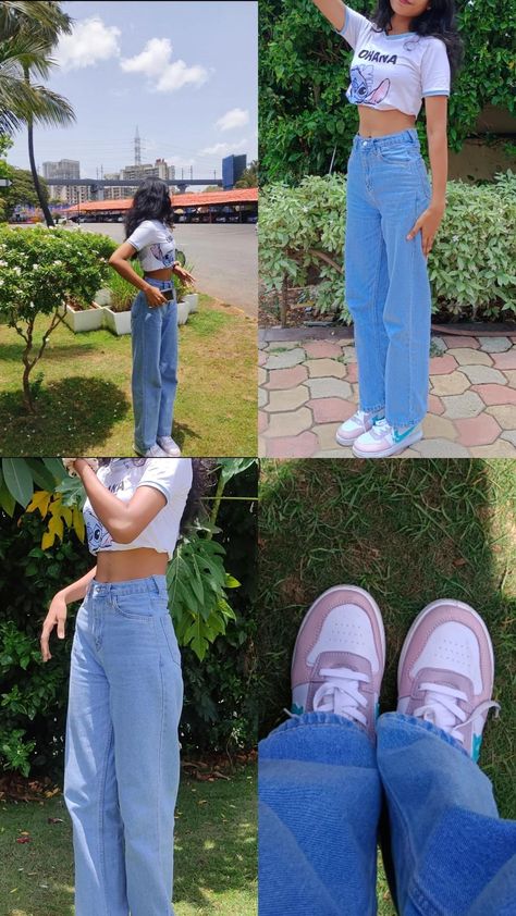 How To Pose In Jeans Top, Poses In Jeans Top Aesthetic, Jeans Top Photoshoot Poses, Poses In Jeans Top, Asthetic Poses For Instagram, Insta Layout Ideas, Fest Outfits, Best Poses For Photography, Desi Fashion Casual