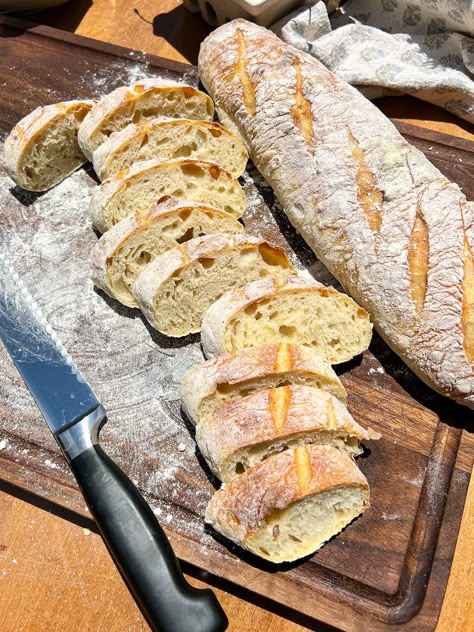 Quick Sourdough Baguettes Recipe Quick Sourdough Baguette, Sour Dough Baguette Recipes, Discard Baguette, Sourdough Baguette Recipe, Baguettes Recipe, Sourdough Baguettes, Seasoned Crackers, Roasted Red Pepper Dip, Baguette Recipe