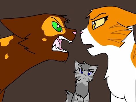 If your leader told you to do something you knew was wrong, would you still do it? Warrior Name, Warrior Cats Fireheart, Warrior Cats Lionheart, Graypillow Warriors Jayfeather, Warrior Cats Hollyleaf Lionblaze And Jayfeather, If Warrior Cats Was A Movie, Cat Warrior, Warrior Names, Love Warriors